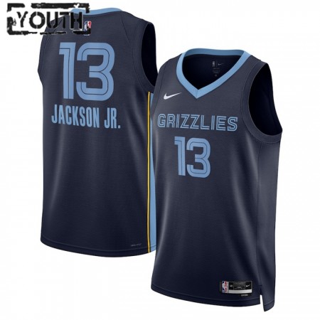 Camiseta Niños NBA Memphis Grizzlies Jaren Jackson JR 13 2022-23 Nike Icon Edition Navy Swingman